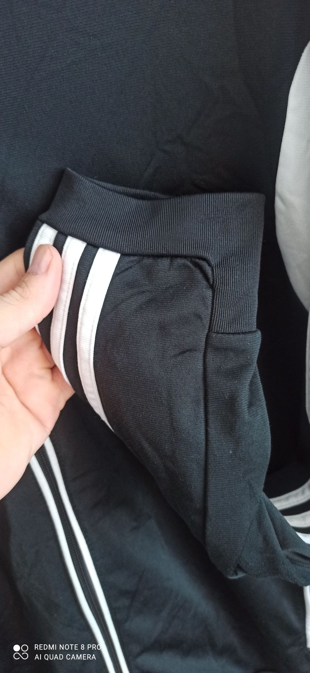 Adidas Siyah Spor Sweatshirt — görsel 6/10