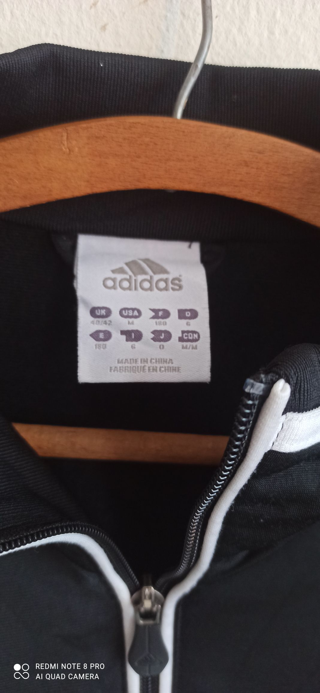 Adidas Siyah Spor Sweatshirt — görsel 8/10