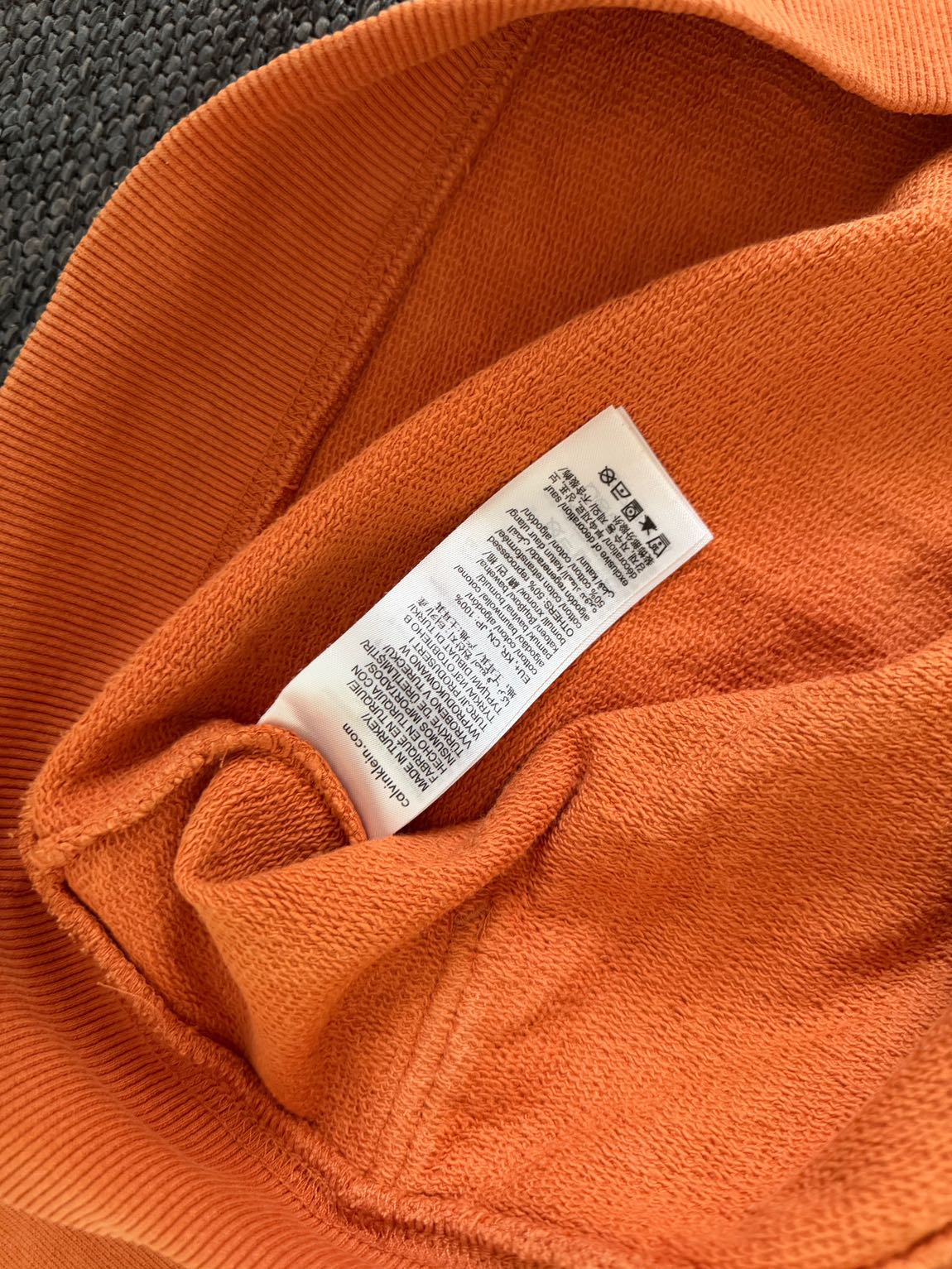 Calvin Klein Sweatshirt Turuncu — görsel 4/5