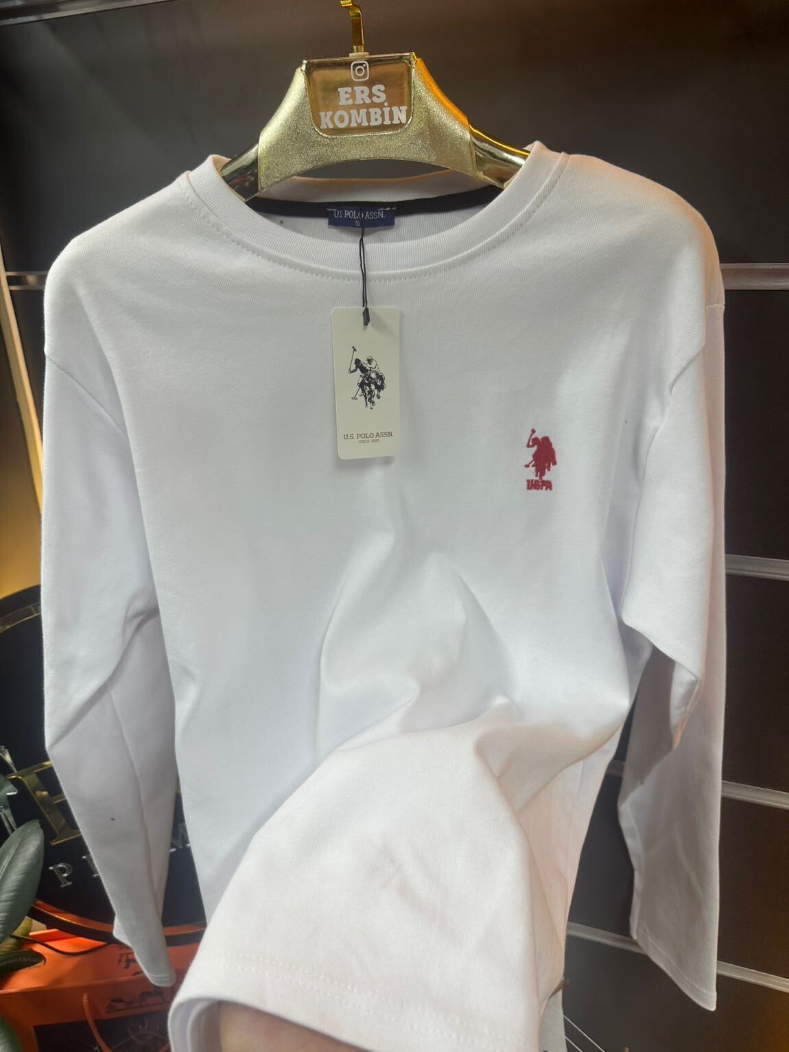 NAKIŞ LOGOLU POLO SWEAT — görsel 2/2
