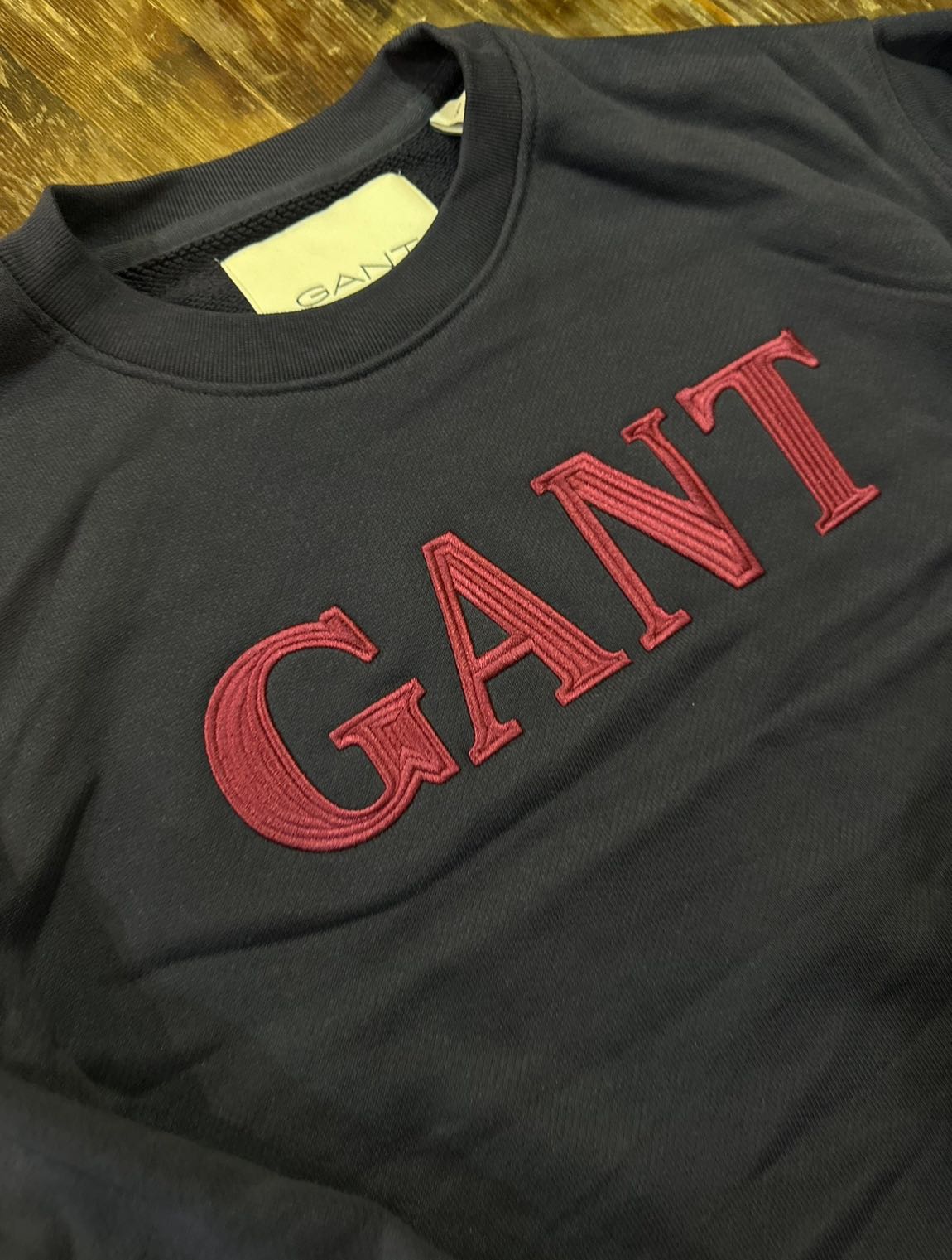Gant Lacivert Sweatshirt — görsel 3/3