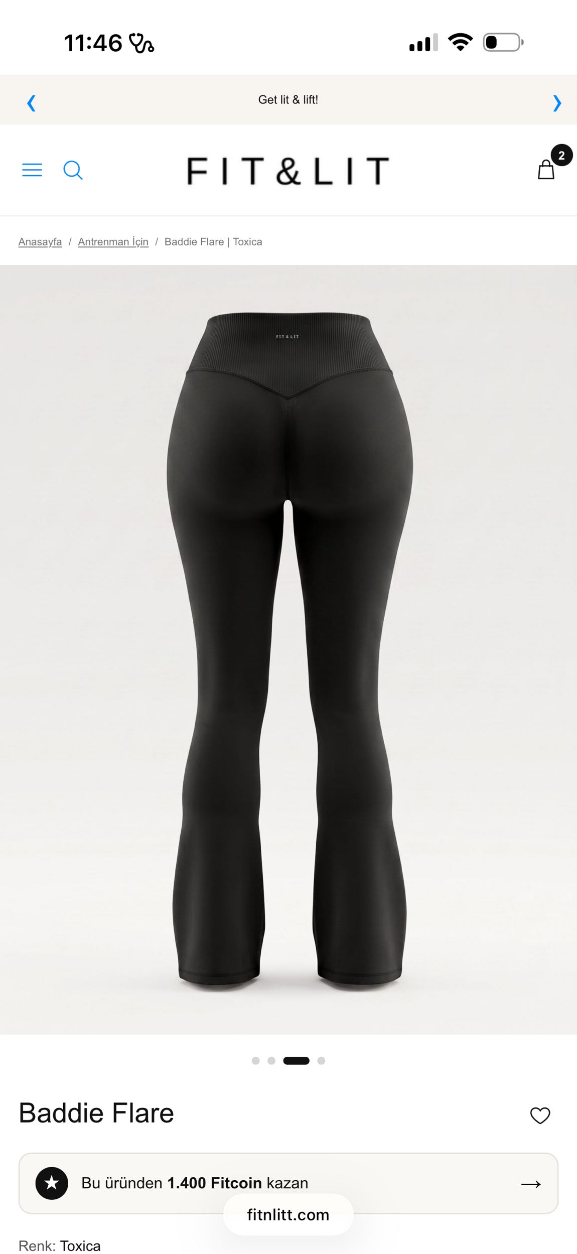 Fitnlit baddie flare xs — görsel 3/8