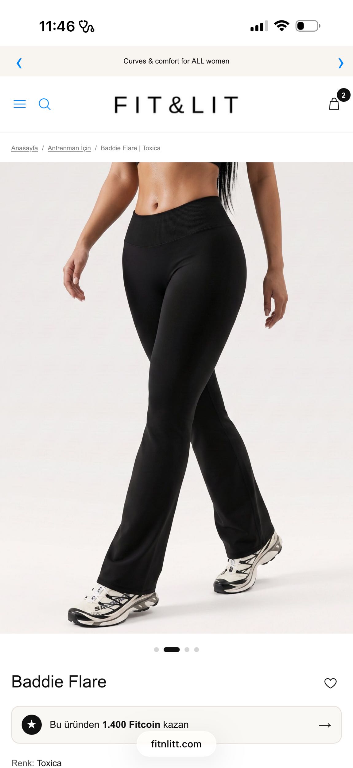 Fitnlit baddie flare xs — görsel 2/8