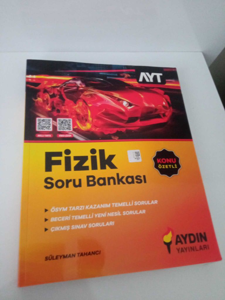 AYT Fizik Konu Özetli Soru Bankası aydın — görsel 3/6