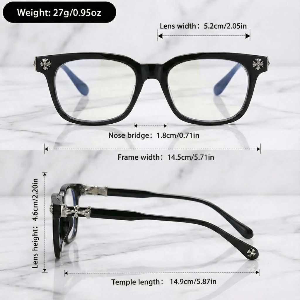 Chrome hearts gözlük 👓 — görsel 5/5