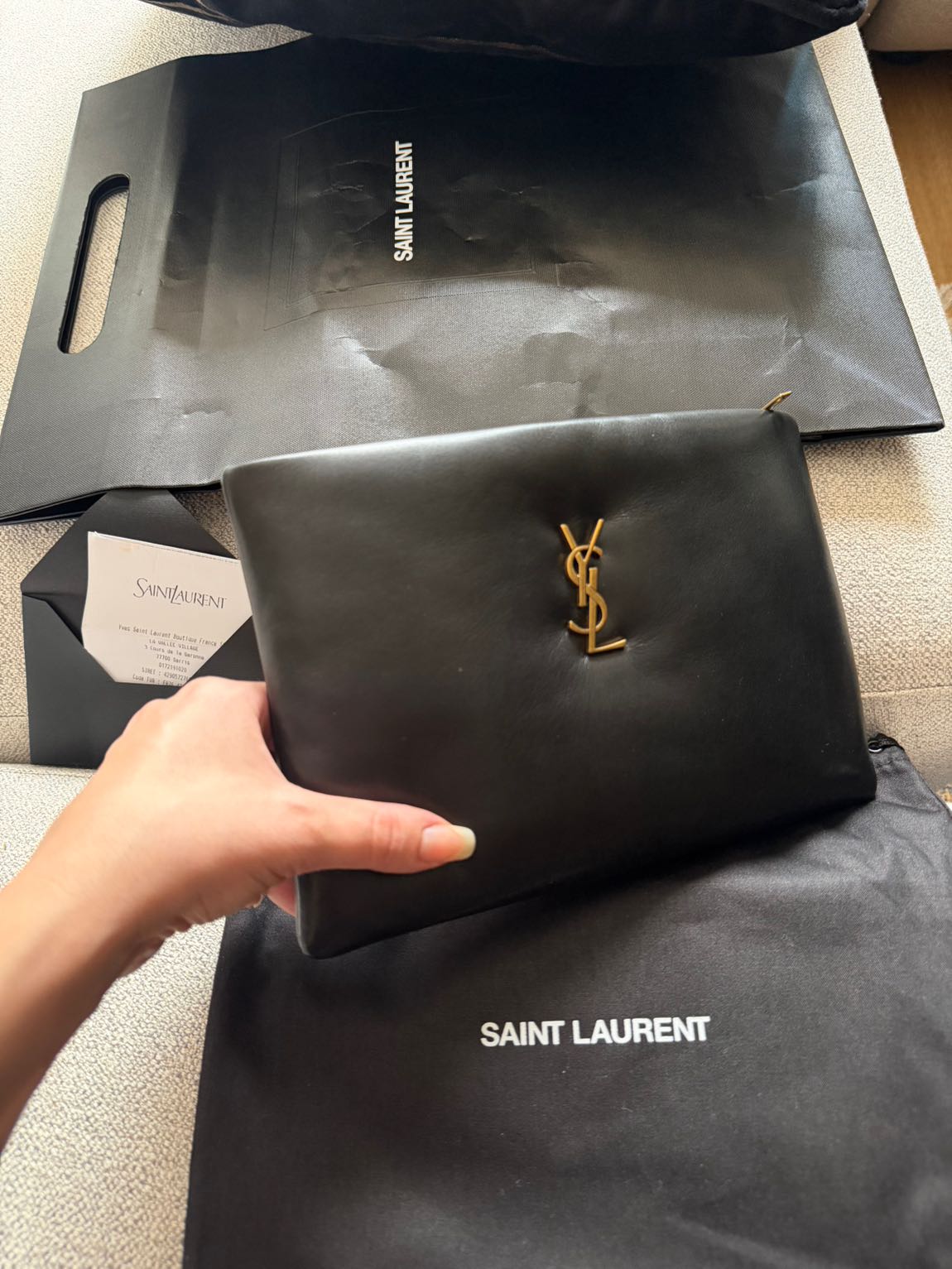 YSL cluch — görsel 3/9