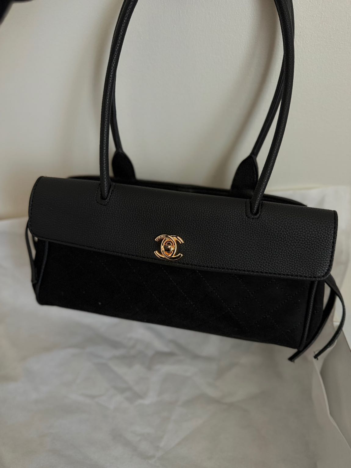 Chanel Siyah Deri Çanta — görsel 7/7