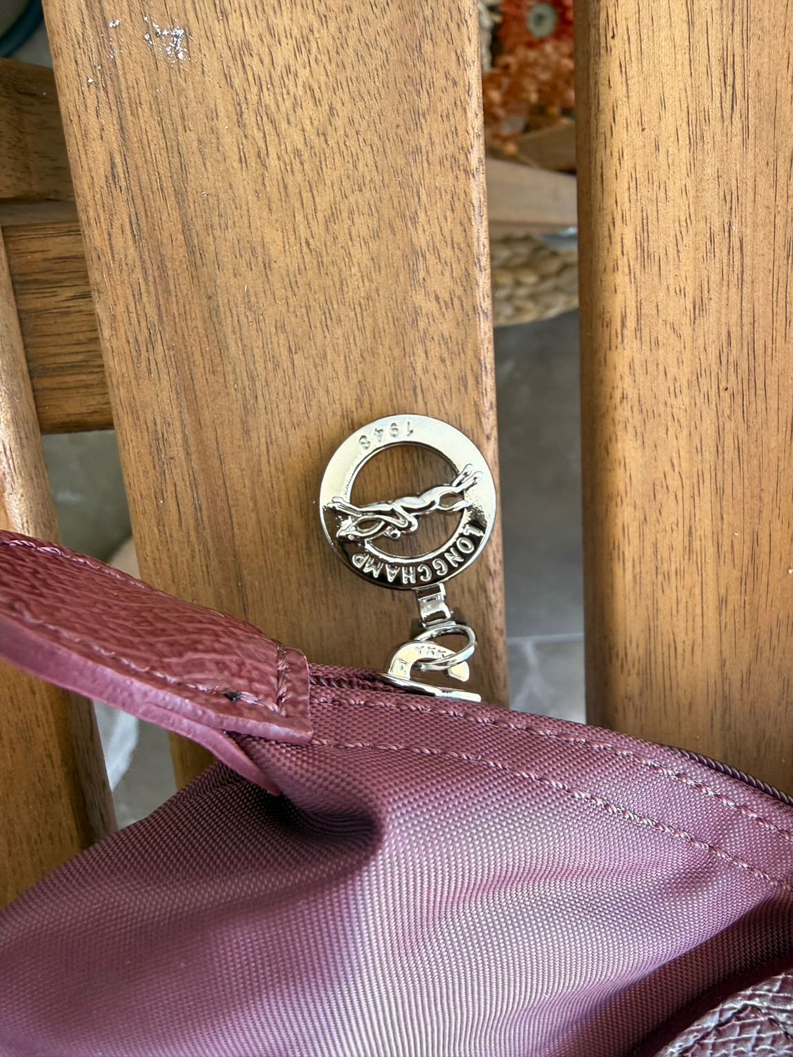 Longchamp M bordo — görsel 2/6