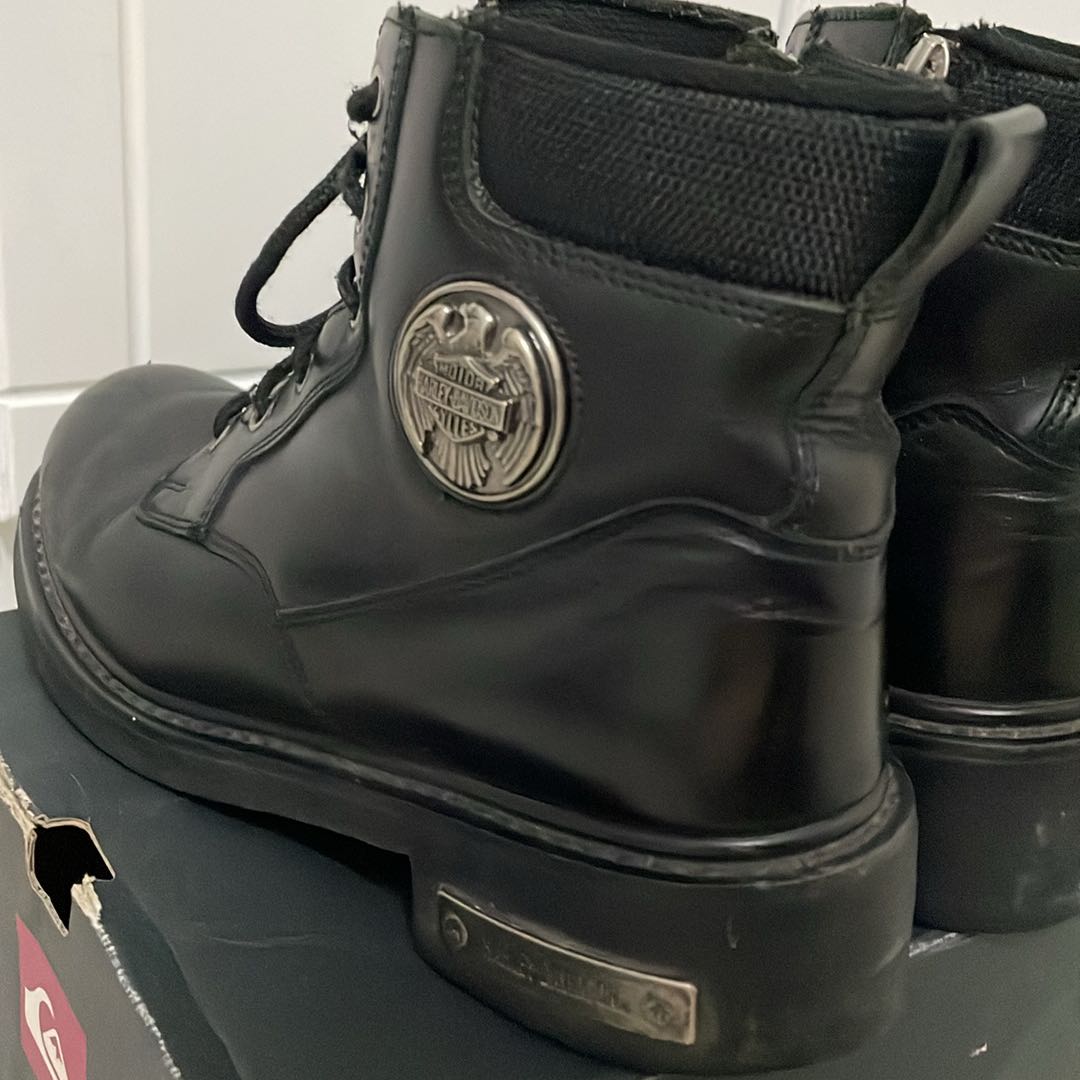 Harley Davidson Siyah Bot — görsel 6/7
