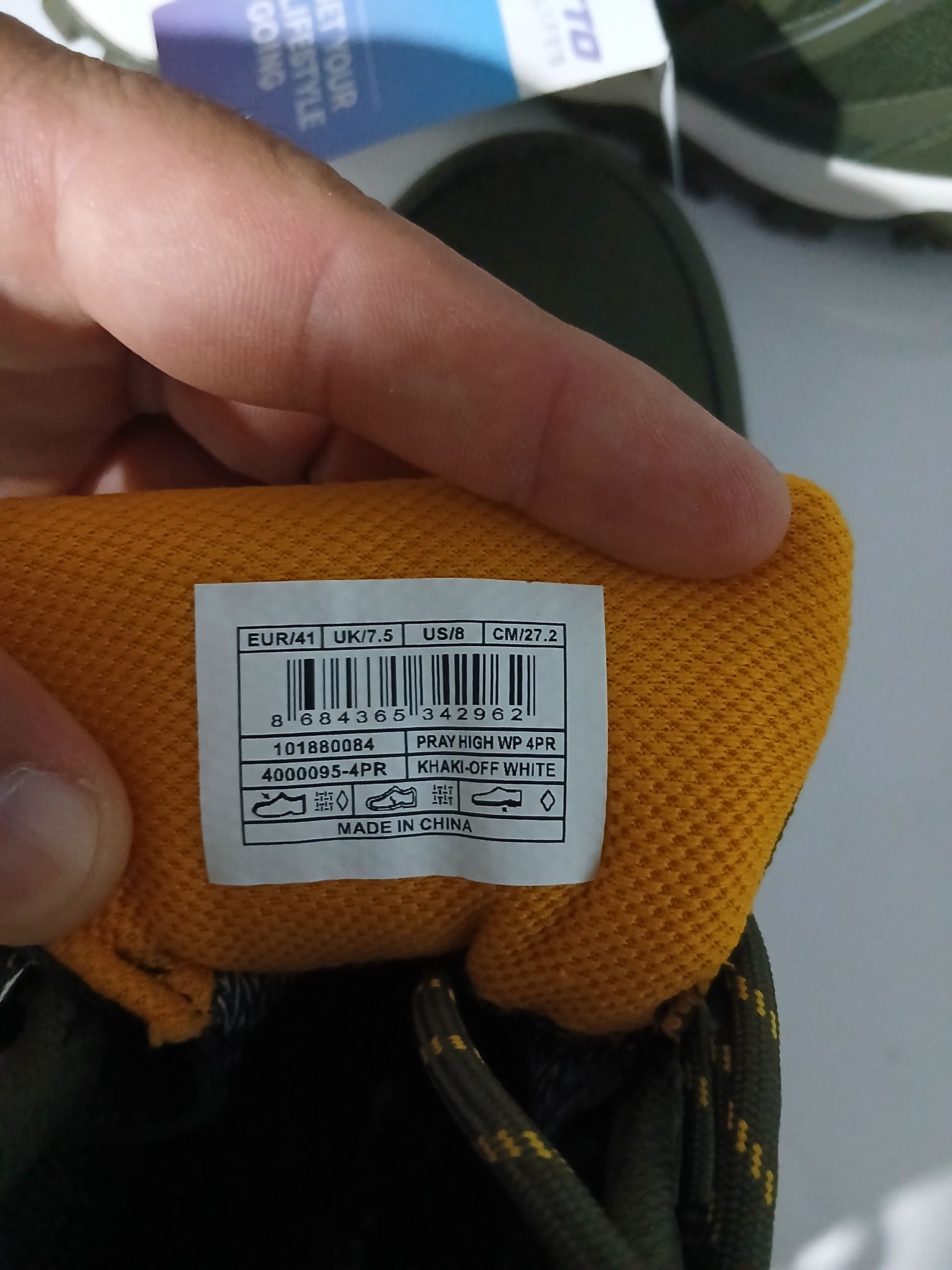 Lotto Waterproof Kar Botu 41 numara — görsel 8/10