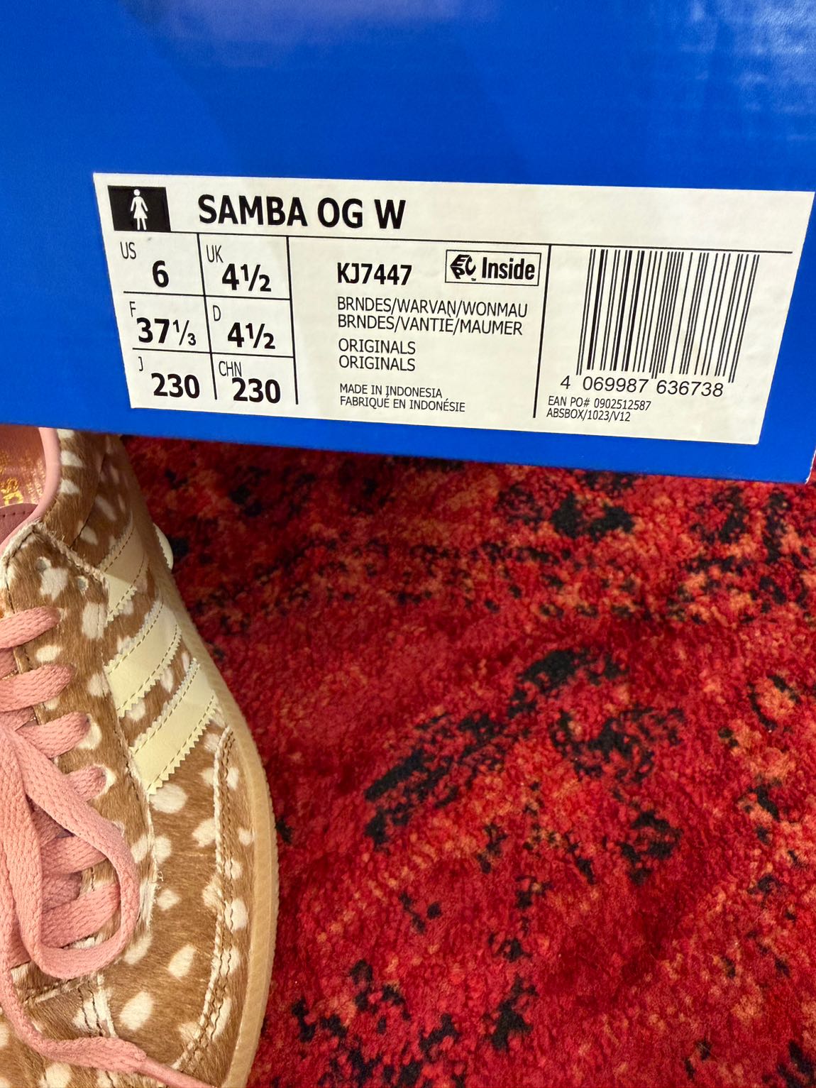 Adidas bambi desen ayakkabı — görsel 5/7