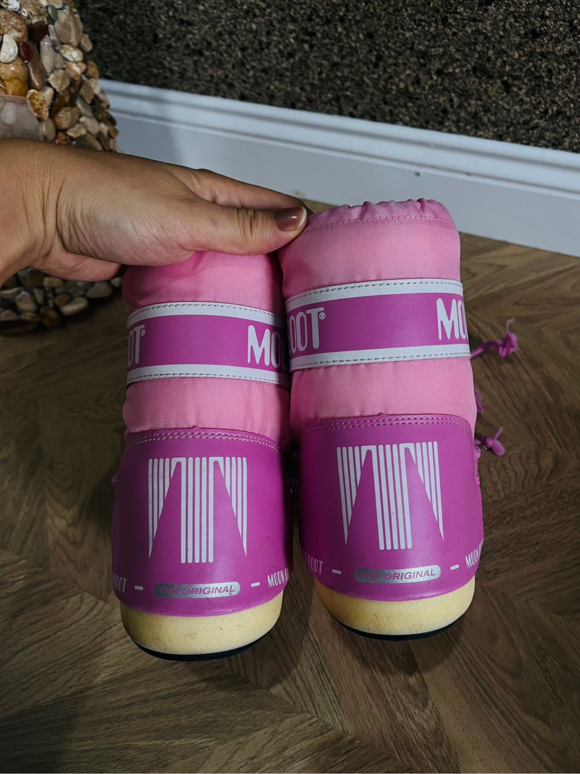Moon Boot Pembe Kar Botu 23 24 25 26 — görsel 2/6