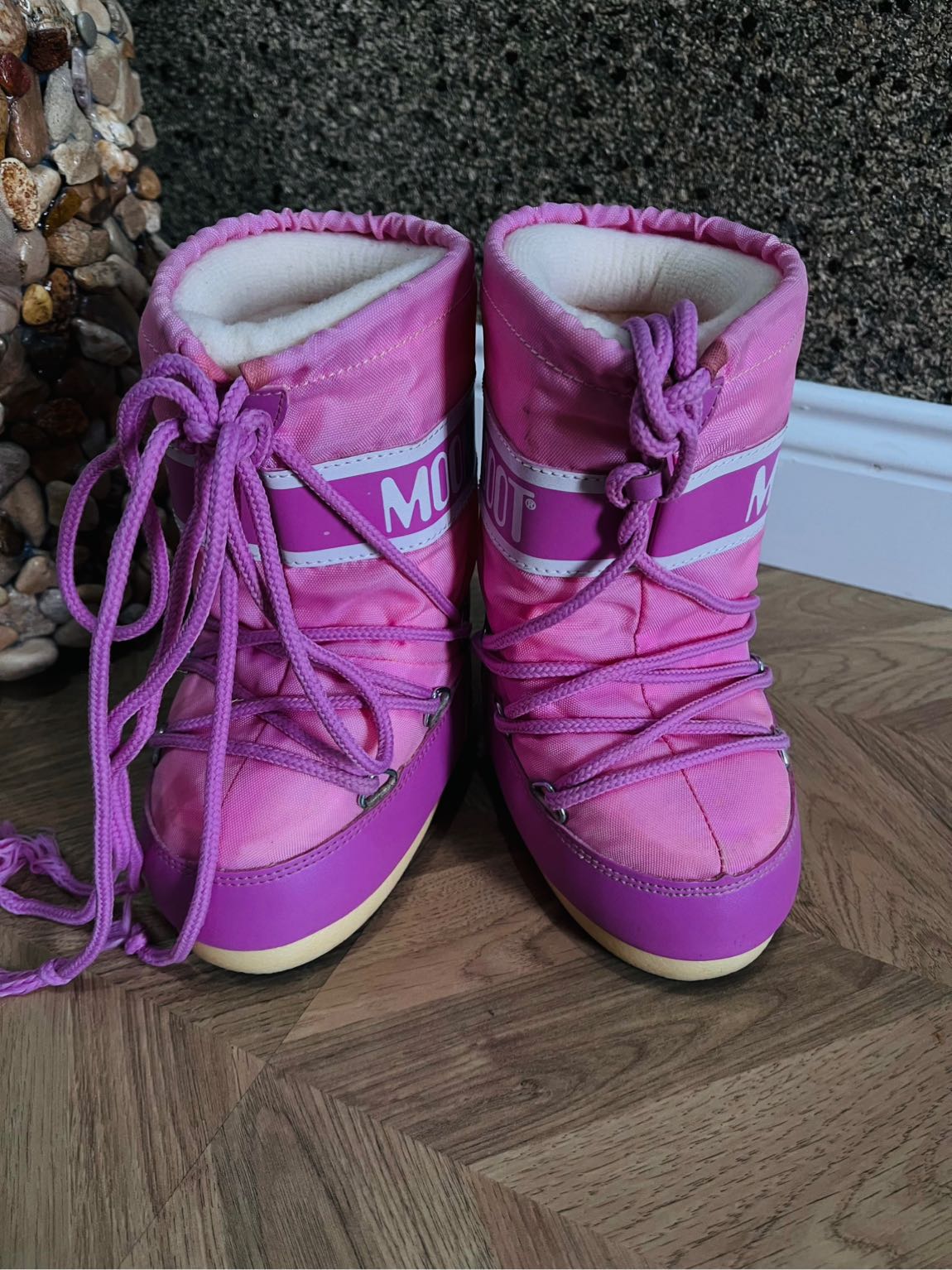 Moon Boot Pembe Kar Botu 23 24 25 26 — görsel 4/6
