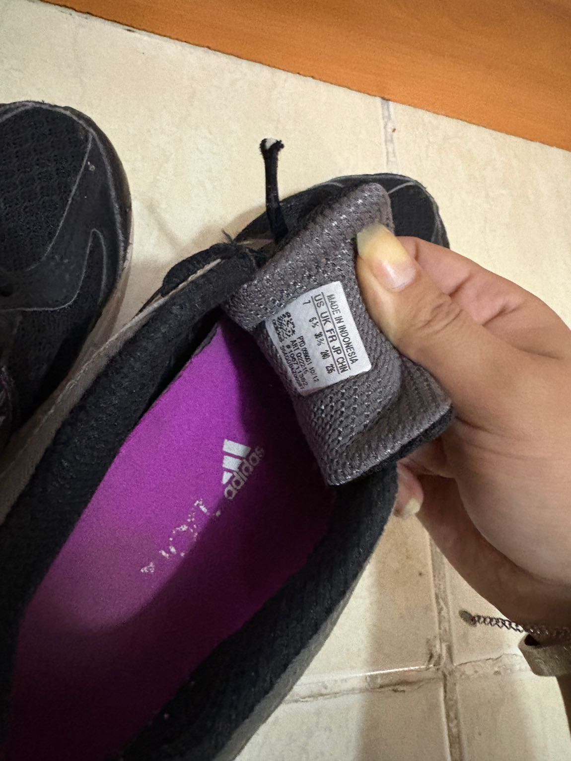 Adidas Siyah Koşu Ayakkabısı — görsel 4/4