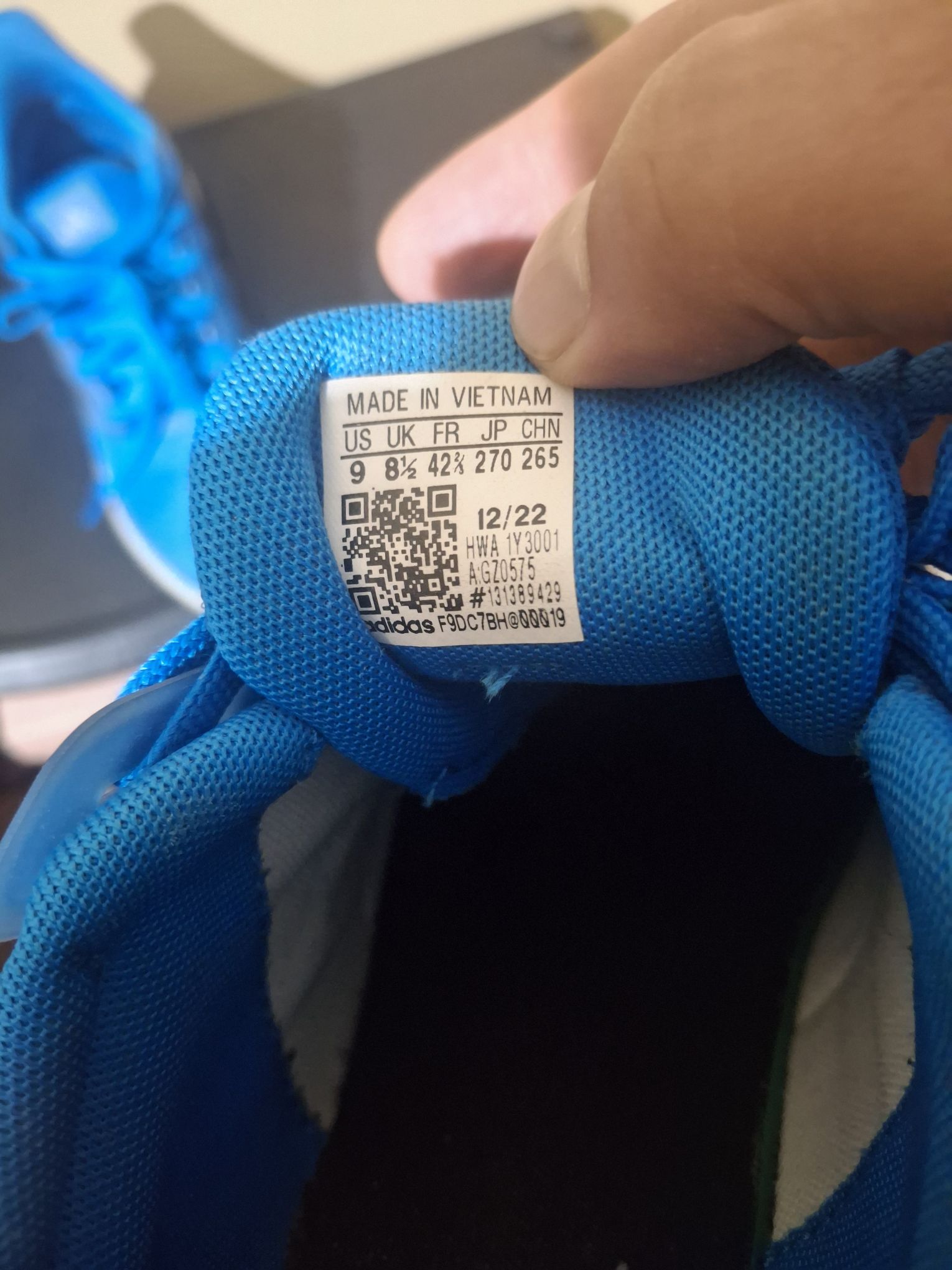 Adidas Mavi Koşu Ayakkabısı — görsel 3/3