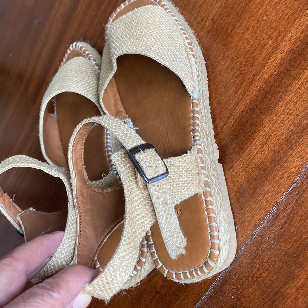 Hasır Espadril Sandalet tertemiz — görsel 8/13