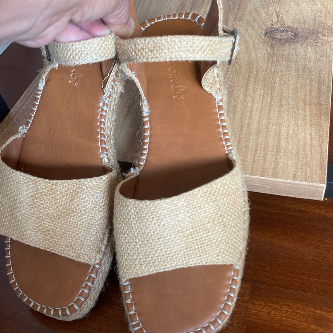 Hasır Espadril Sandalet tertemiz — görsel 4/13
