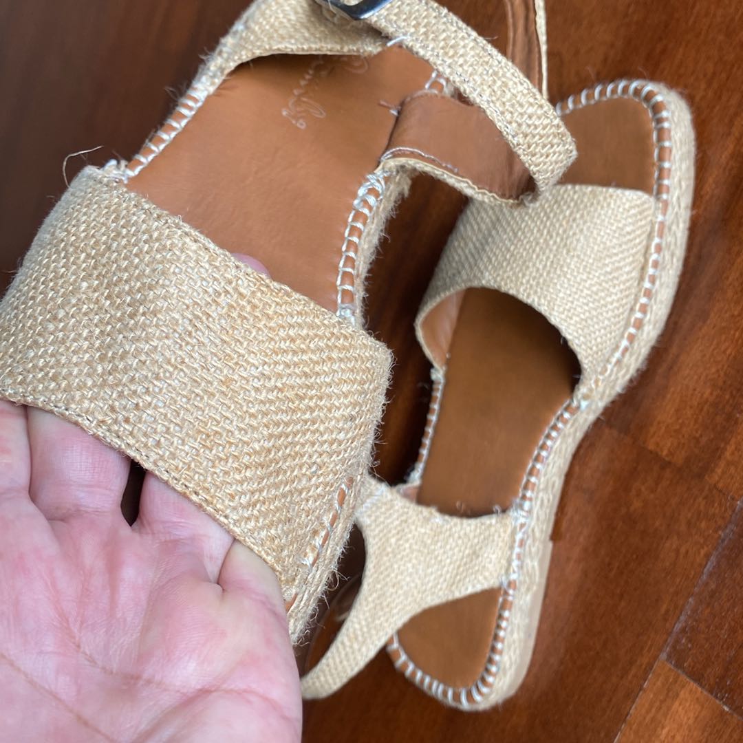 Hasır Espadril Sandalet tertemiz — görsel 7/13