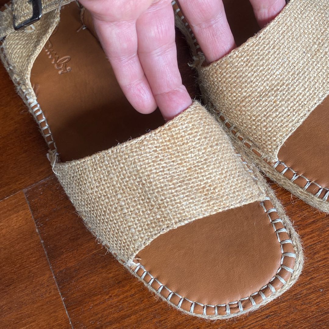 Hasır Espadril Sandalet tertemiz — görsel 13/13