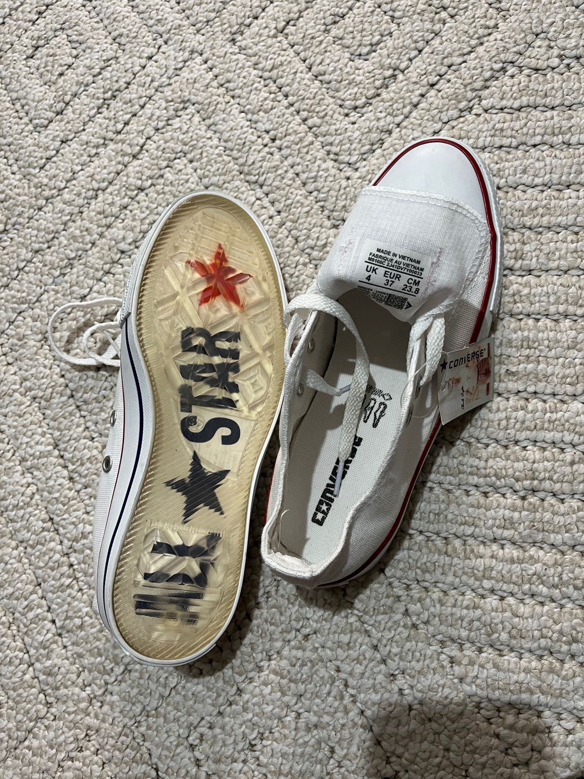 Converse Beyaz Sneaker — görsel 3/4