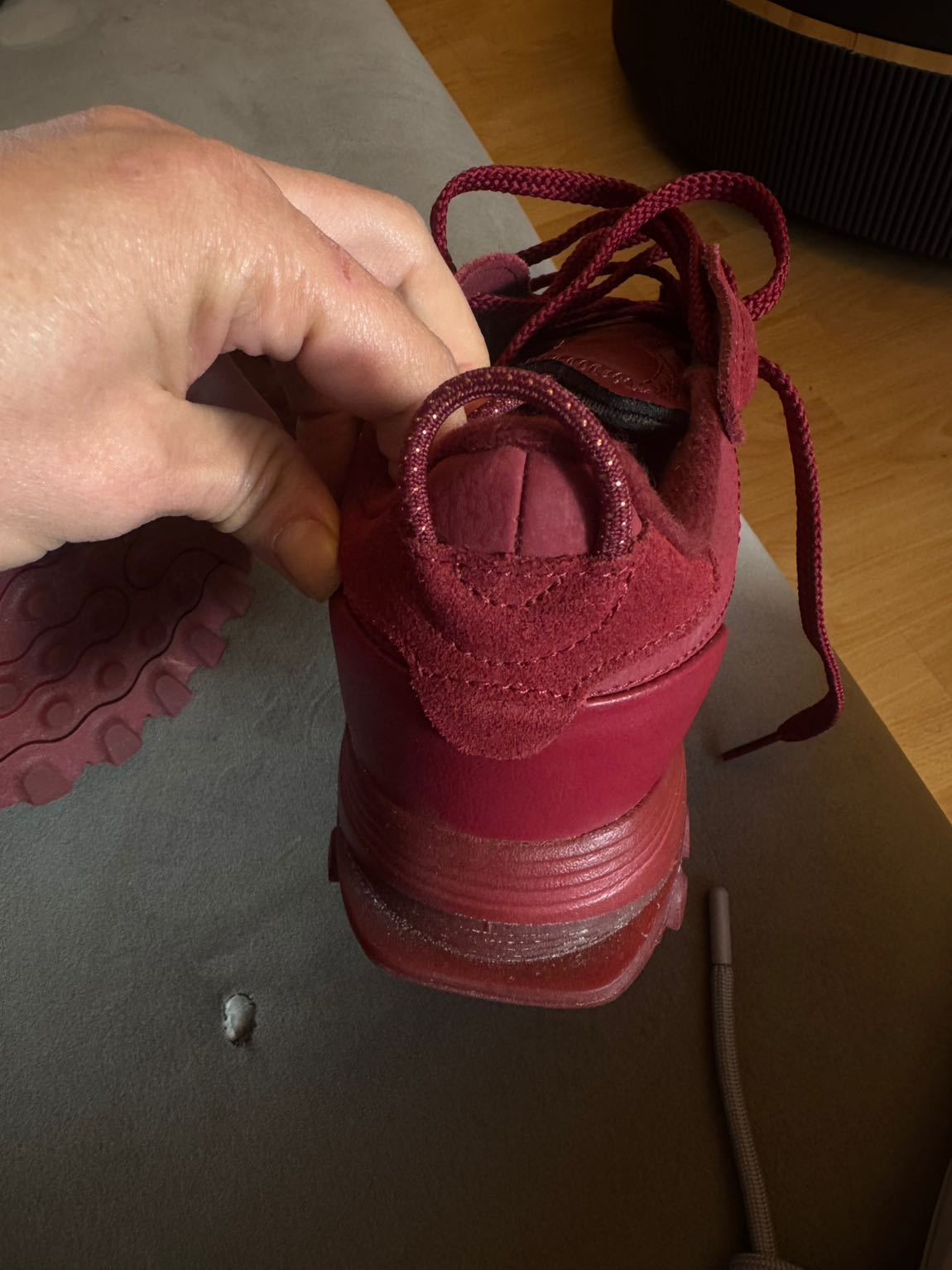 Reebok Bordo Spor Ayakkabı — görsel 4/5