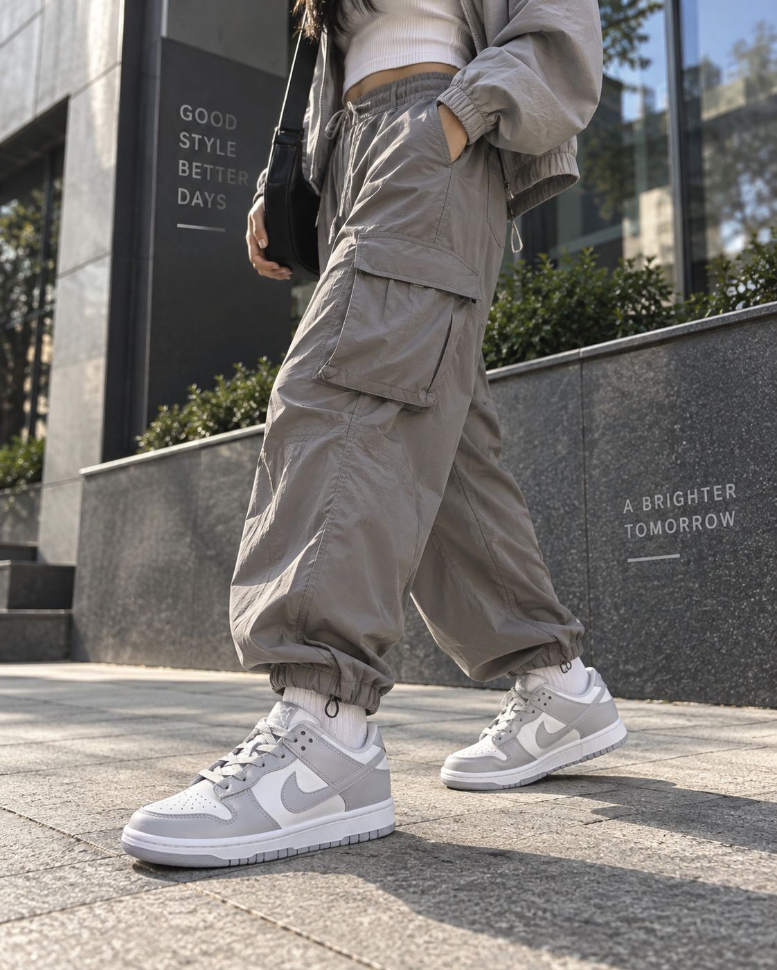 Nike Dunk Low Grey Fog Gri Unisex — görsel 3/3