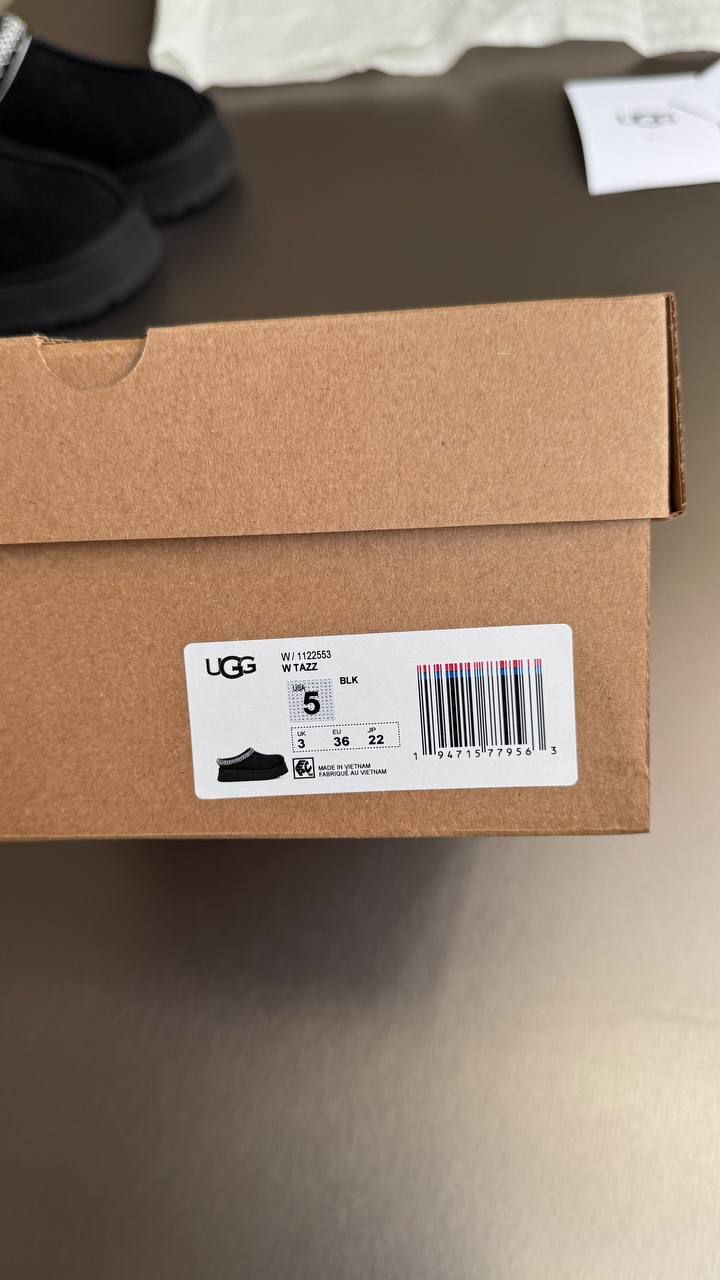 UGG TAZZ SLİPPER BLACK — görsel 4/4