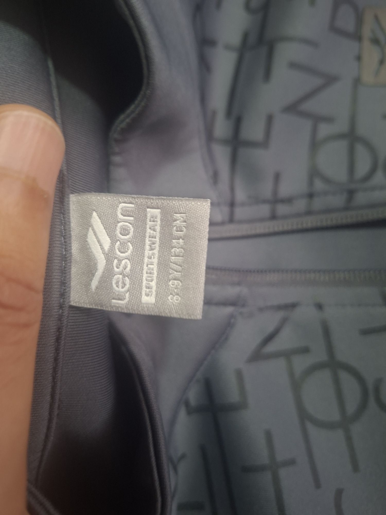 lescon Gri Fermuarlı Spor Üst — görsel 2/4