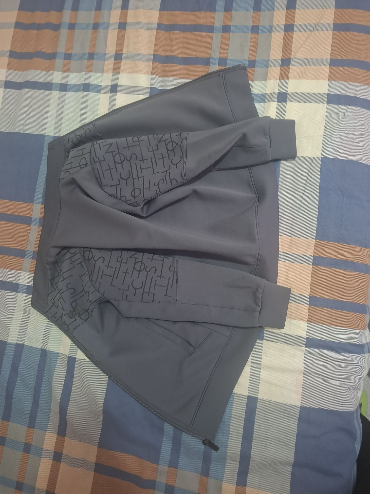 lescon Gri Fermuarlı Spor Üst — görsel 4/4