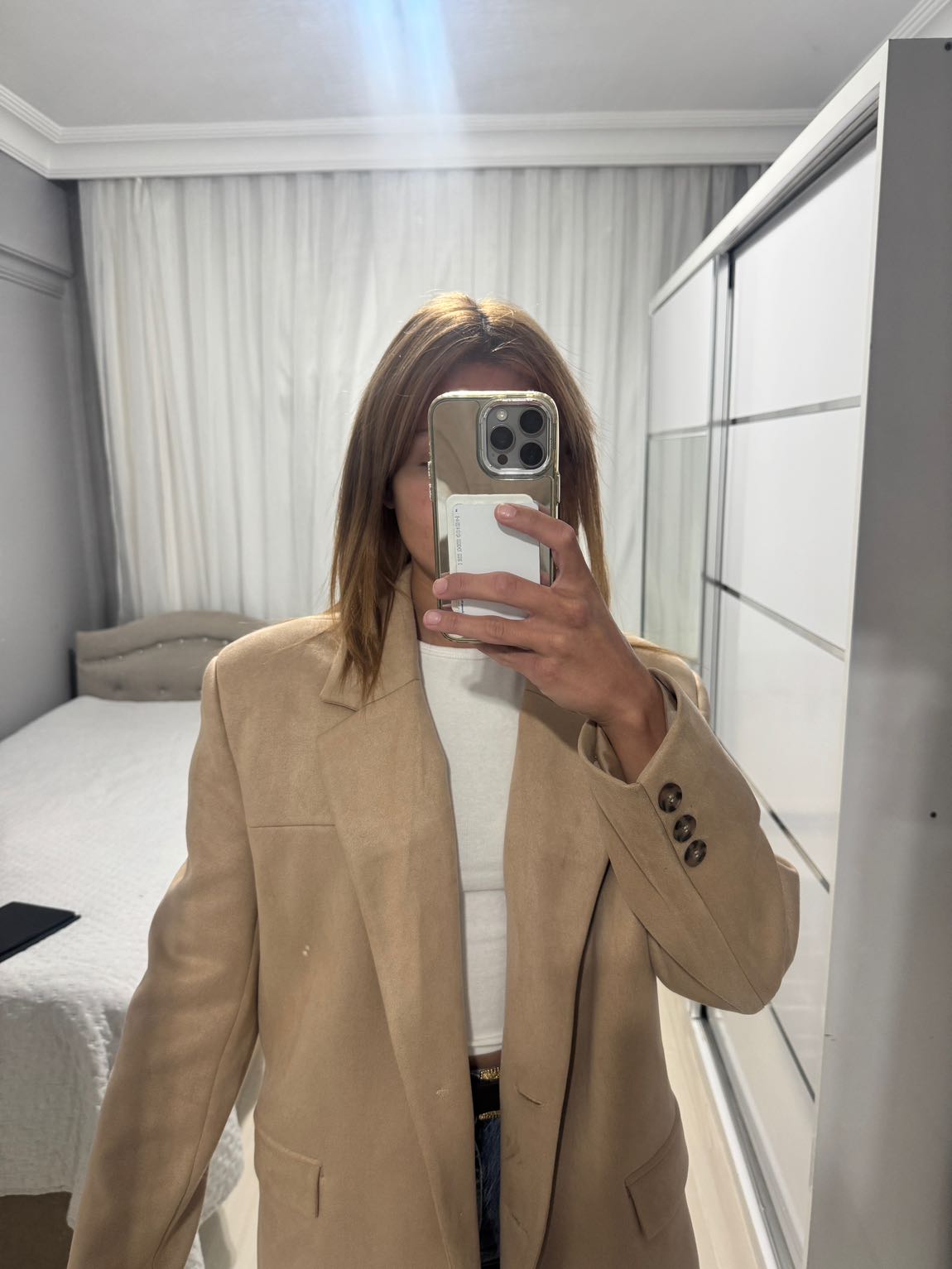 Bej Blazer Ceket — görsel 4/4
