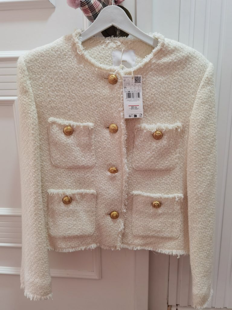 Mango Krem Blazer Ceket — görsel 2/6