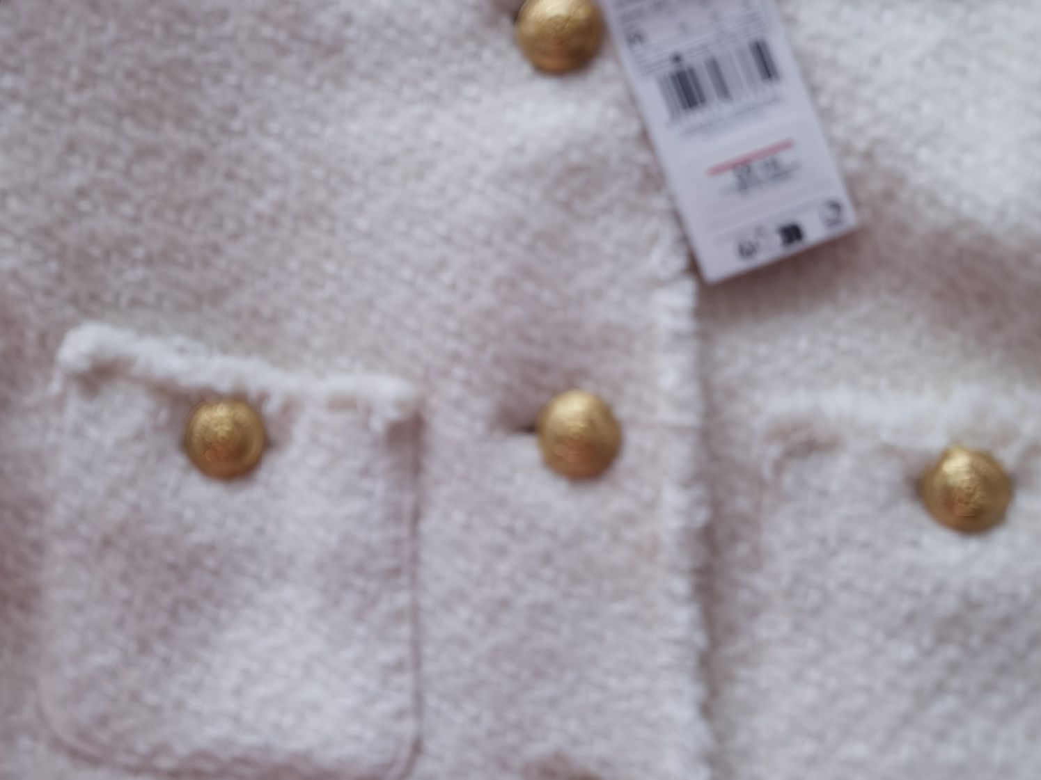 Mango Krem Blazer Ceket — görsel 4/6