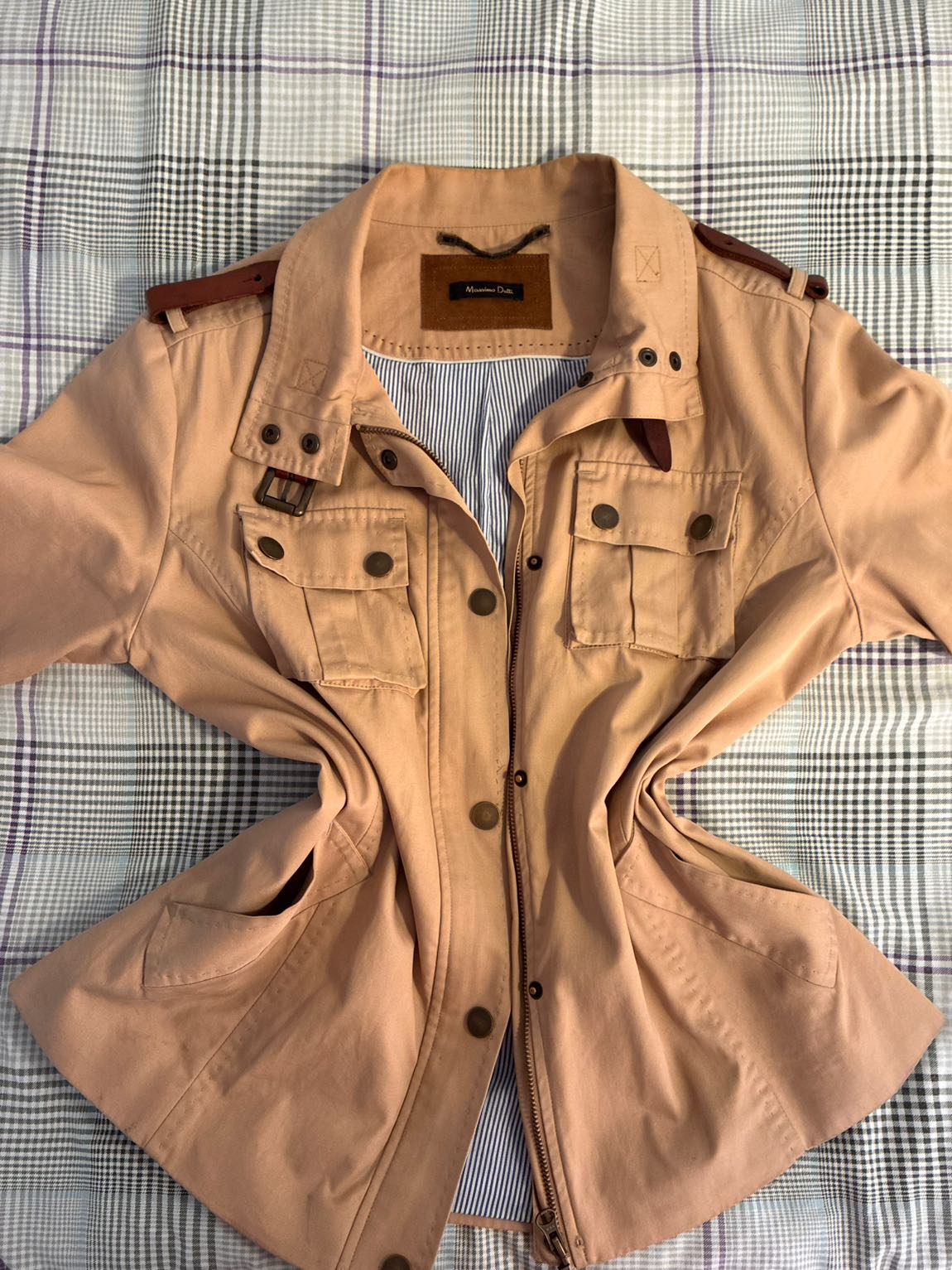 Massimo Dutti Bej Ceket — görsel 2/5