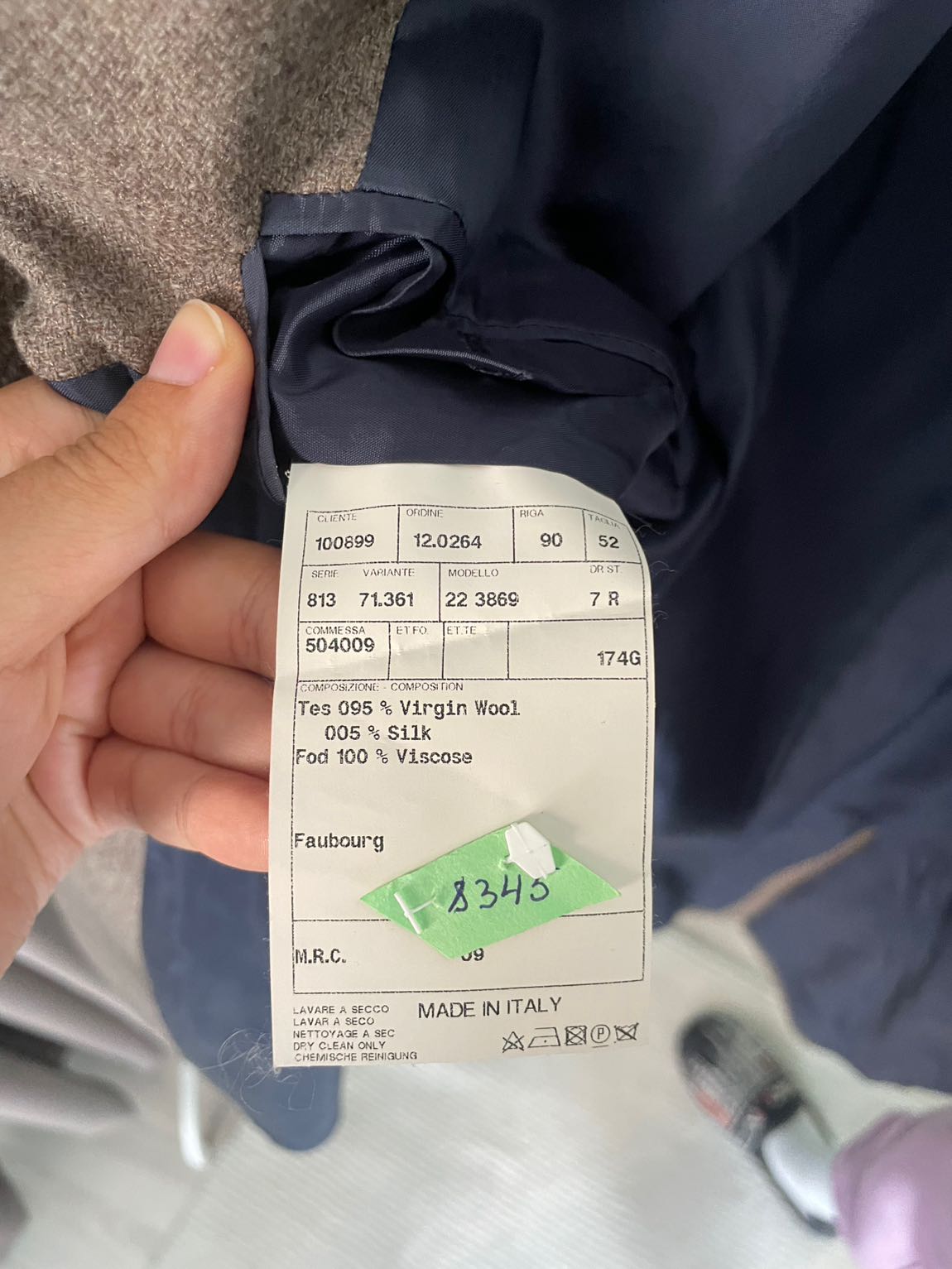 Façonnable Yün Blazer Ceket — görsel 5/6