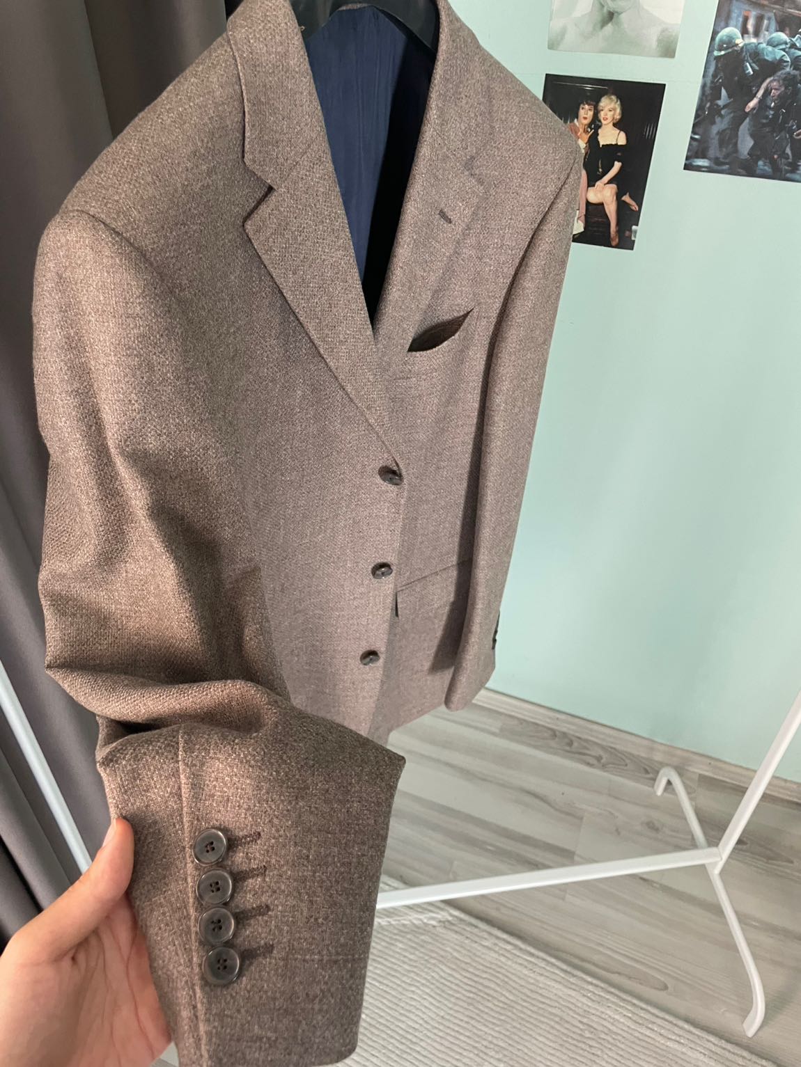 Façonnable Yün Blazer Ceket — görsel 3/6