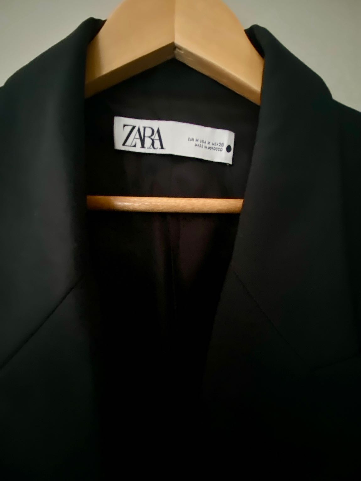 Zara Maskülen Sıfır Uzun Ceket — görsel 7/11