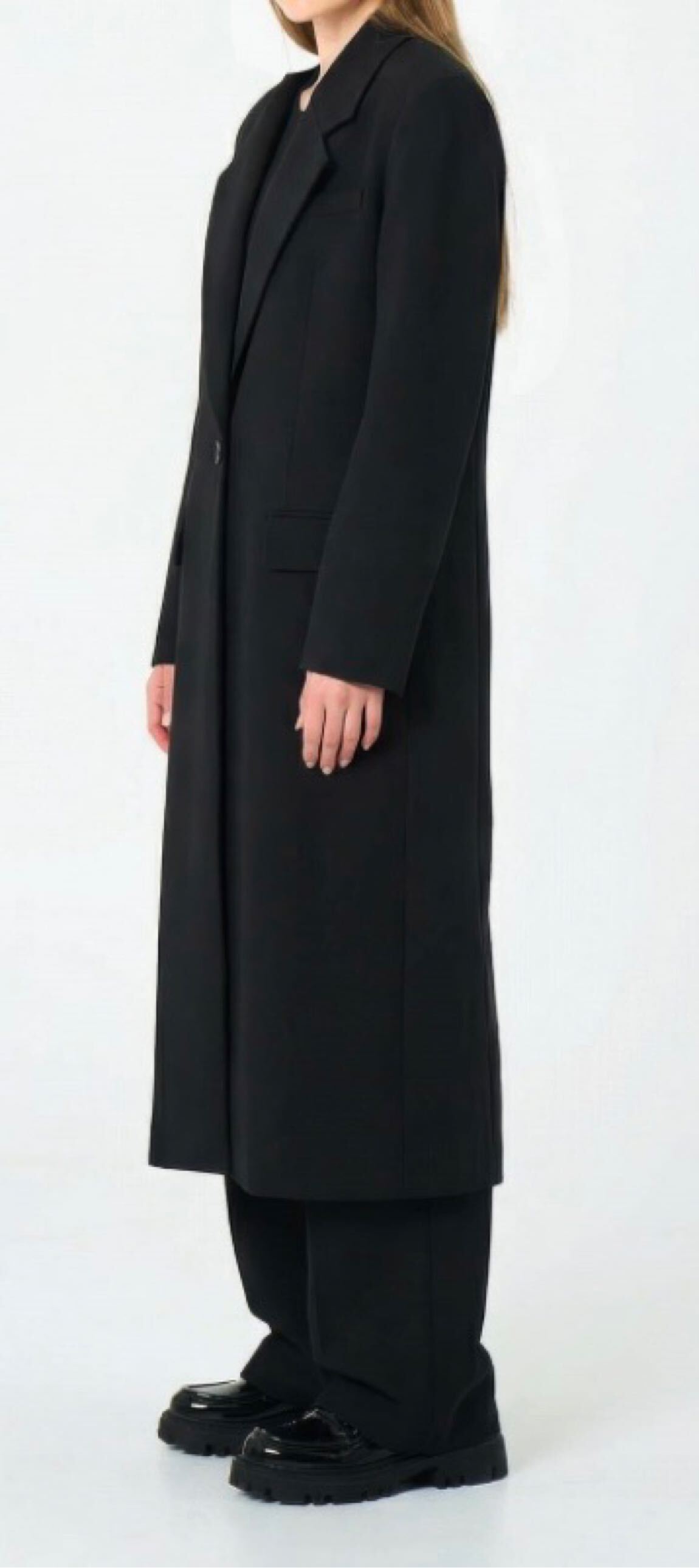 Zara Maskülen Sıfır Uzun Ceket — görsel 11/11