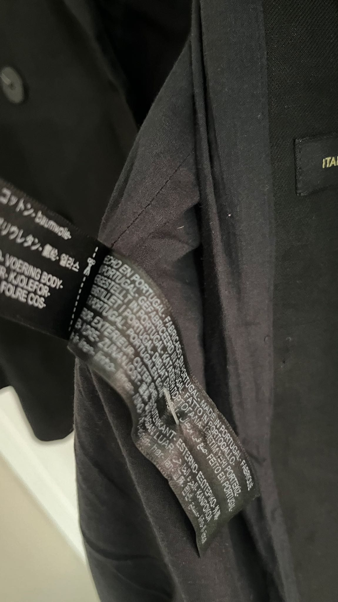 Massimo Dutti Siyah Keten Blazer Ceket — görsel 15/15