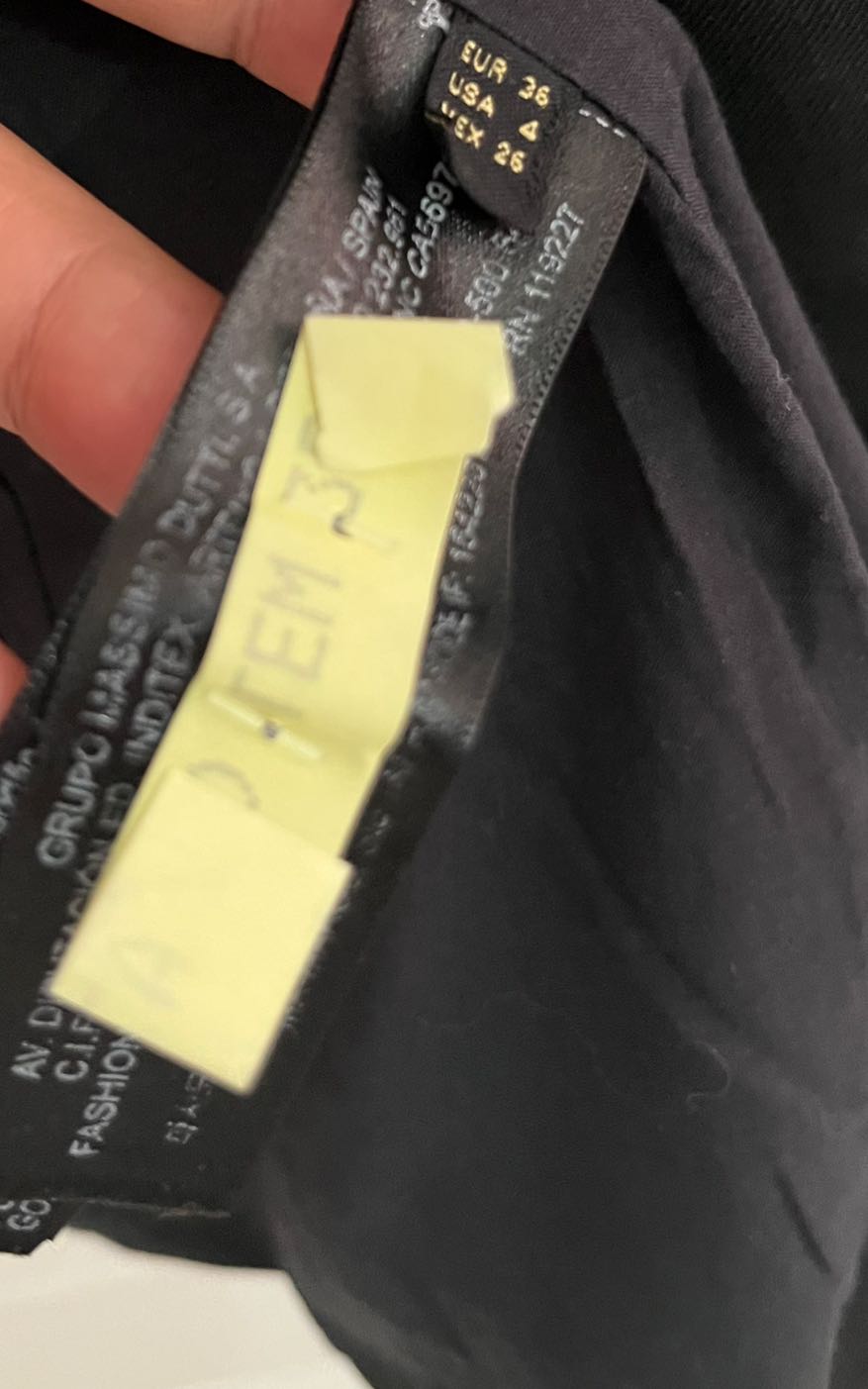 Massimo Dutti Siyah Keten Blazer Ceket — görsel 14/15