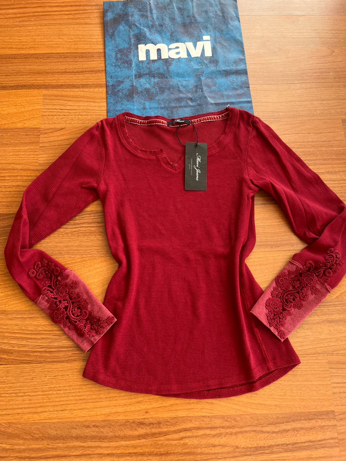 Mavi JEANS Bordo Bluz — görsel 5/10