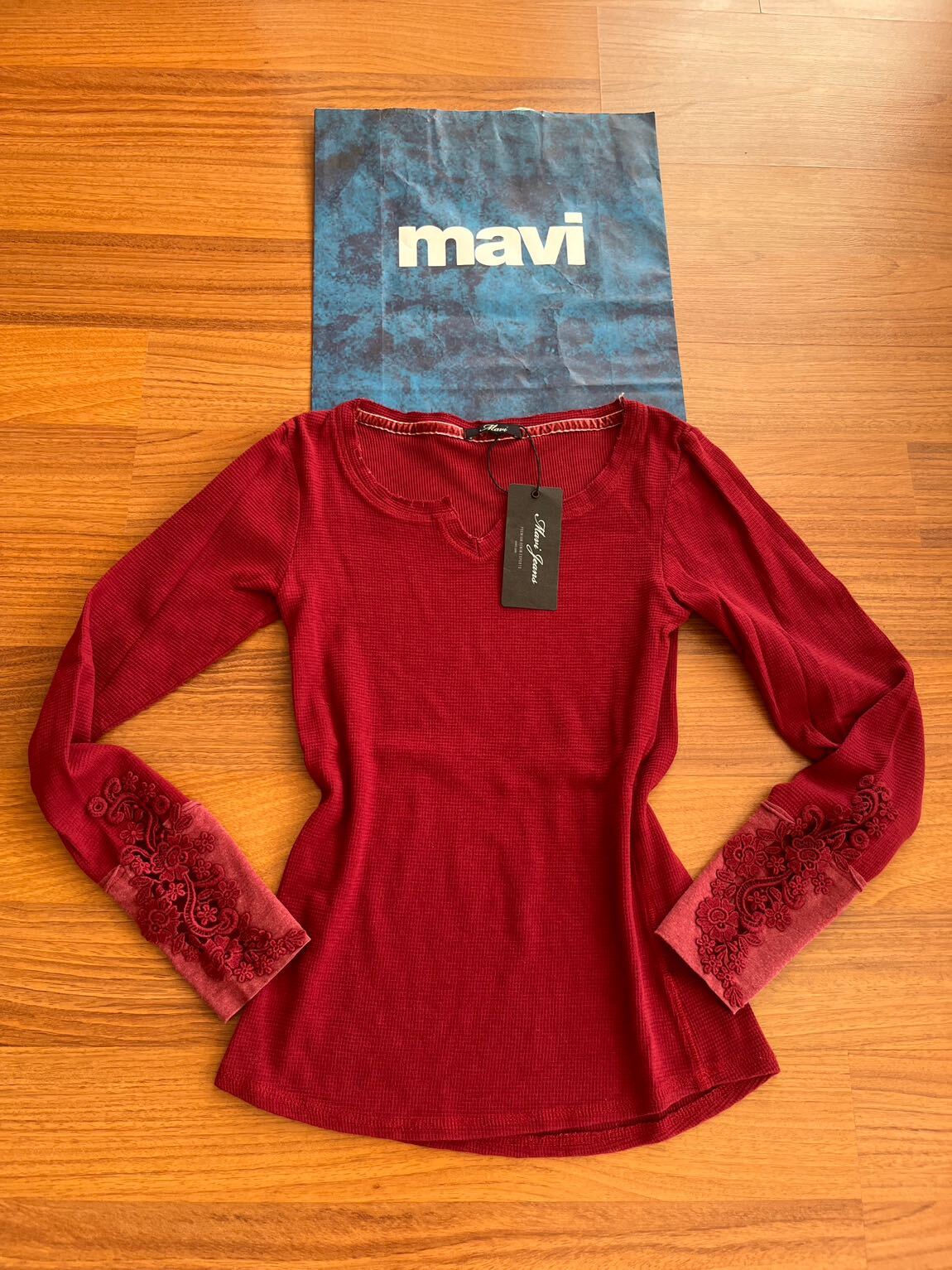 Mavi JEANS Bordo Bluz — görsel 4/10