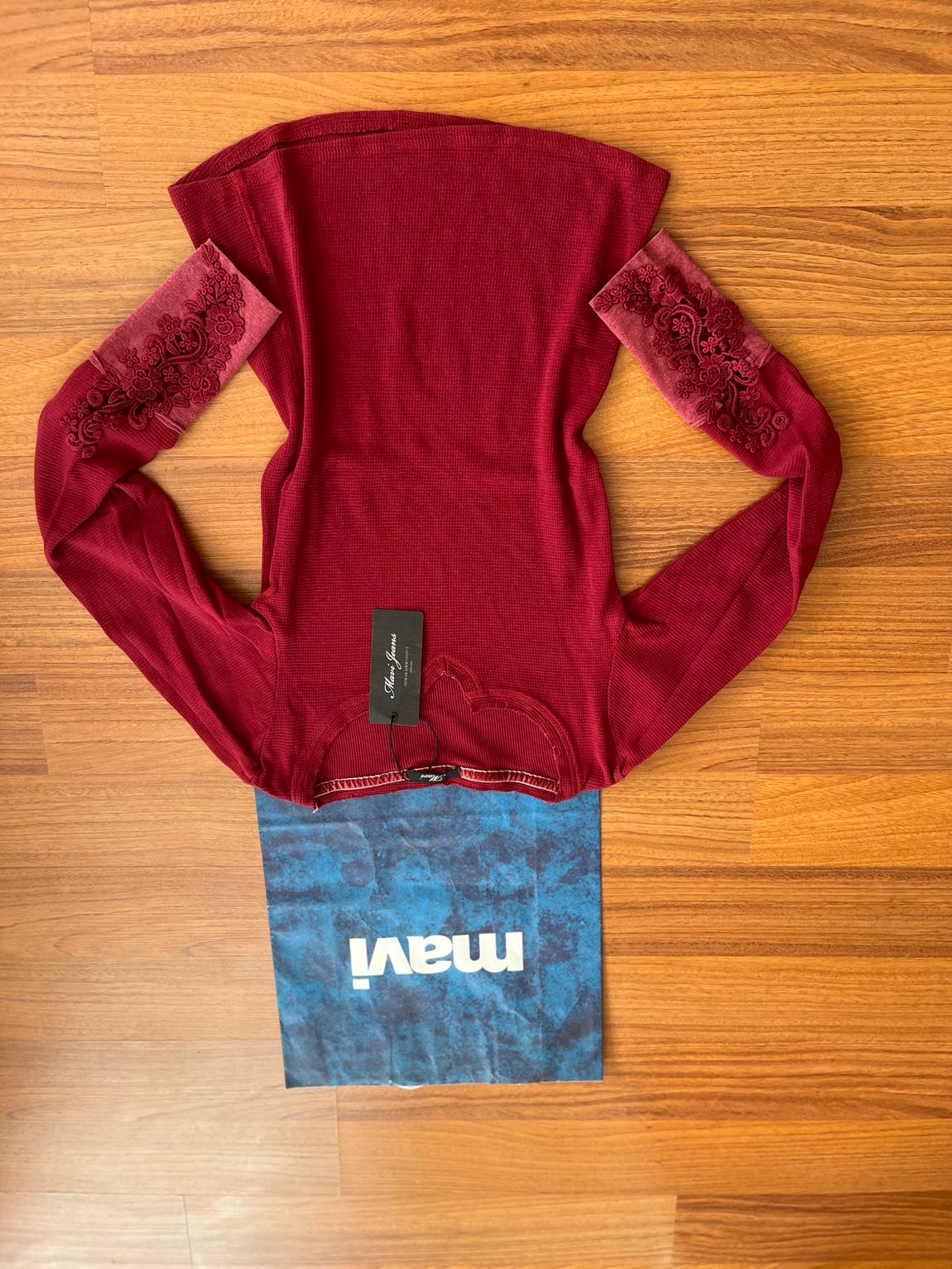 Mavi JEANS Bordo Bluz — görsel 3/10