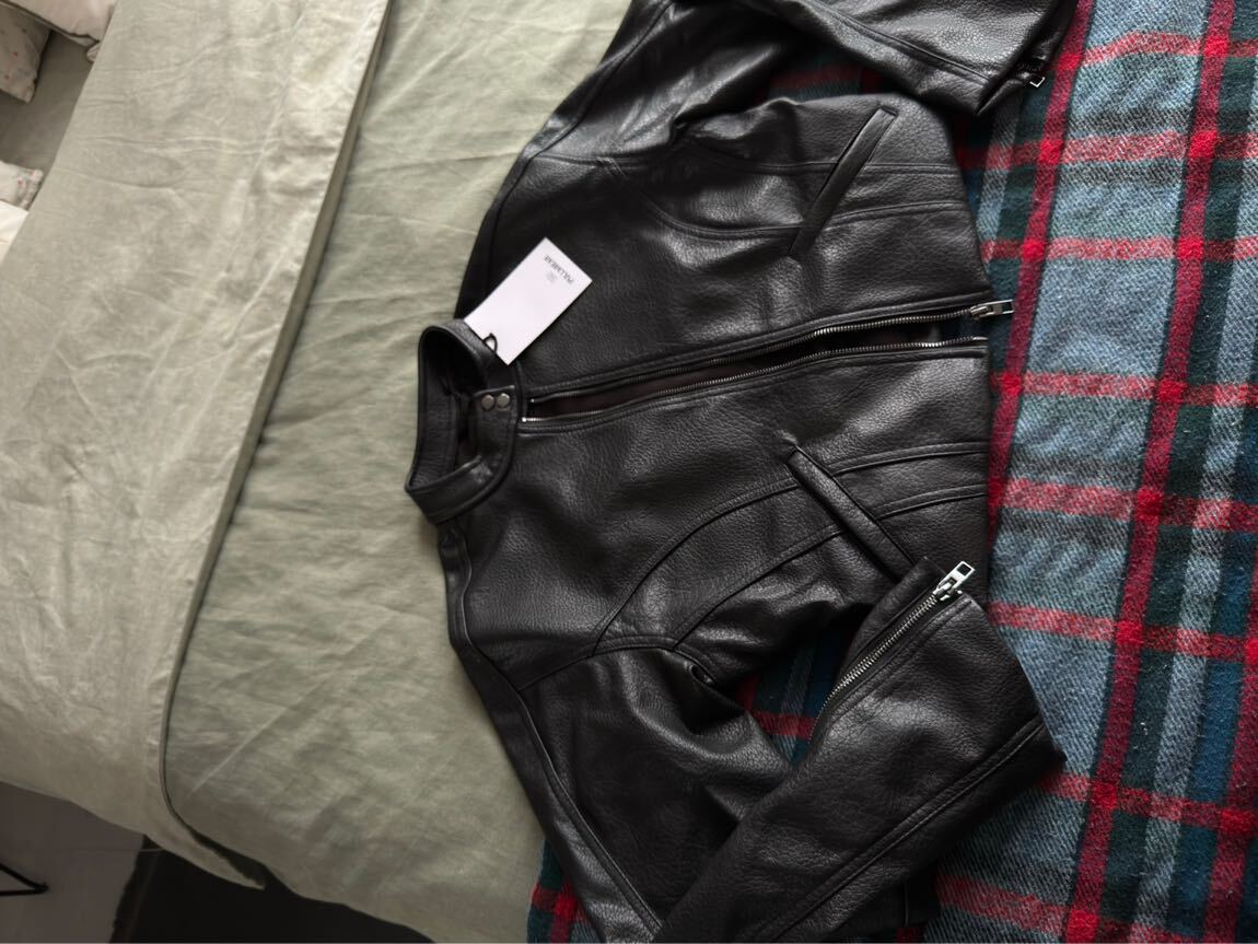 Pull & Bear motorcu Deri Ceket — görsel 11/20