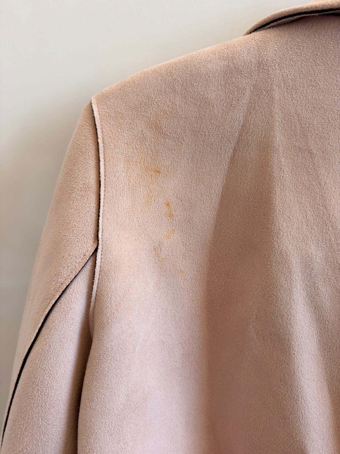 Zara Pembe Süet Ceket — görsel 3/4