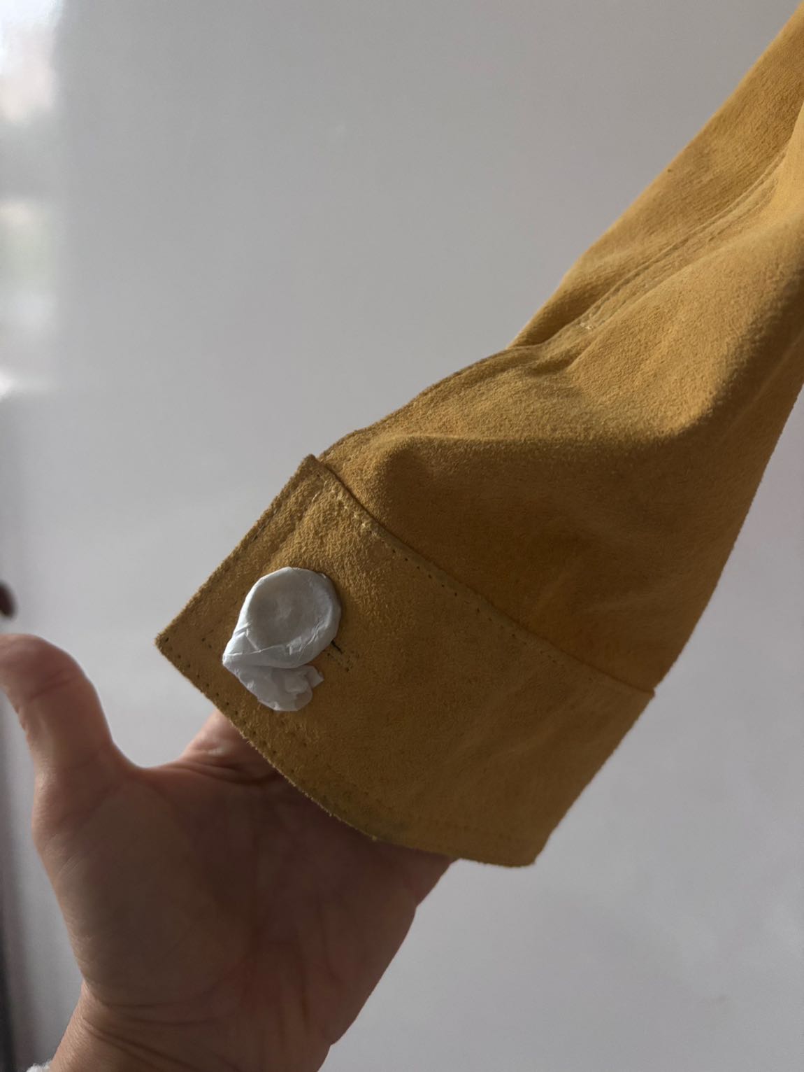 Zara süet deri ceket — görsel 7/12