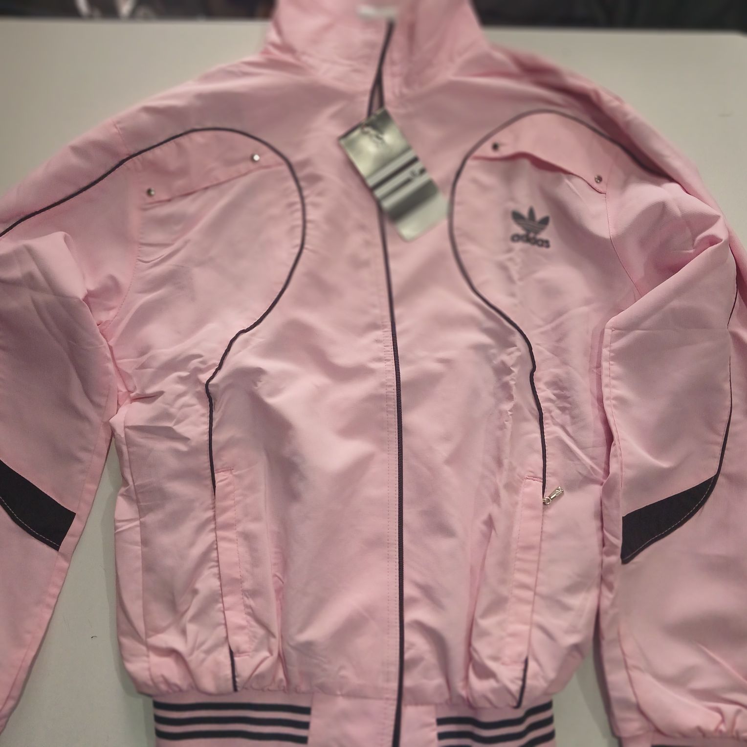 Adidas Pembe Spor Ceket — görsel 2/4