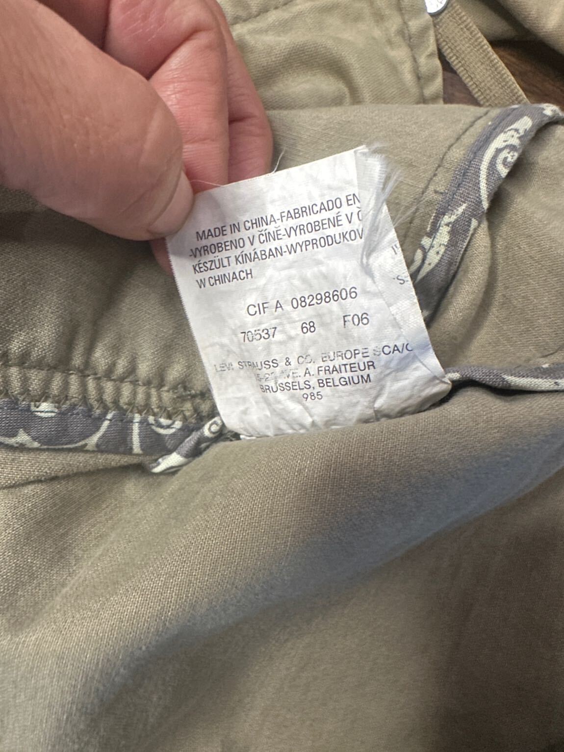 Levi's Arkası İşlemeli Ceket — görsel 6/8