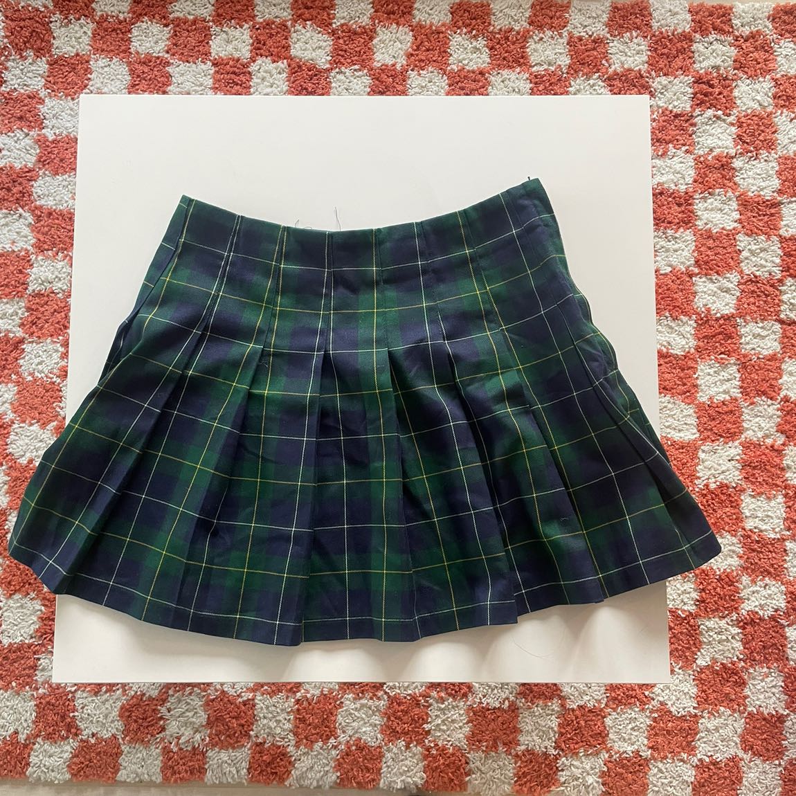 H&M Ekose Pilili Etek — görsel 3/3