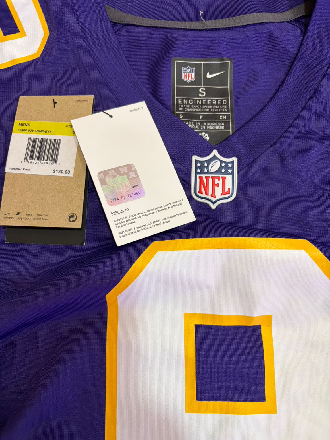 🇺🇸Nike USA NFL Minnesota Vikings Forma — görsel 2/6
