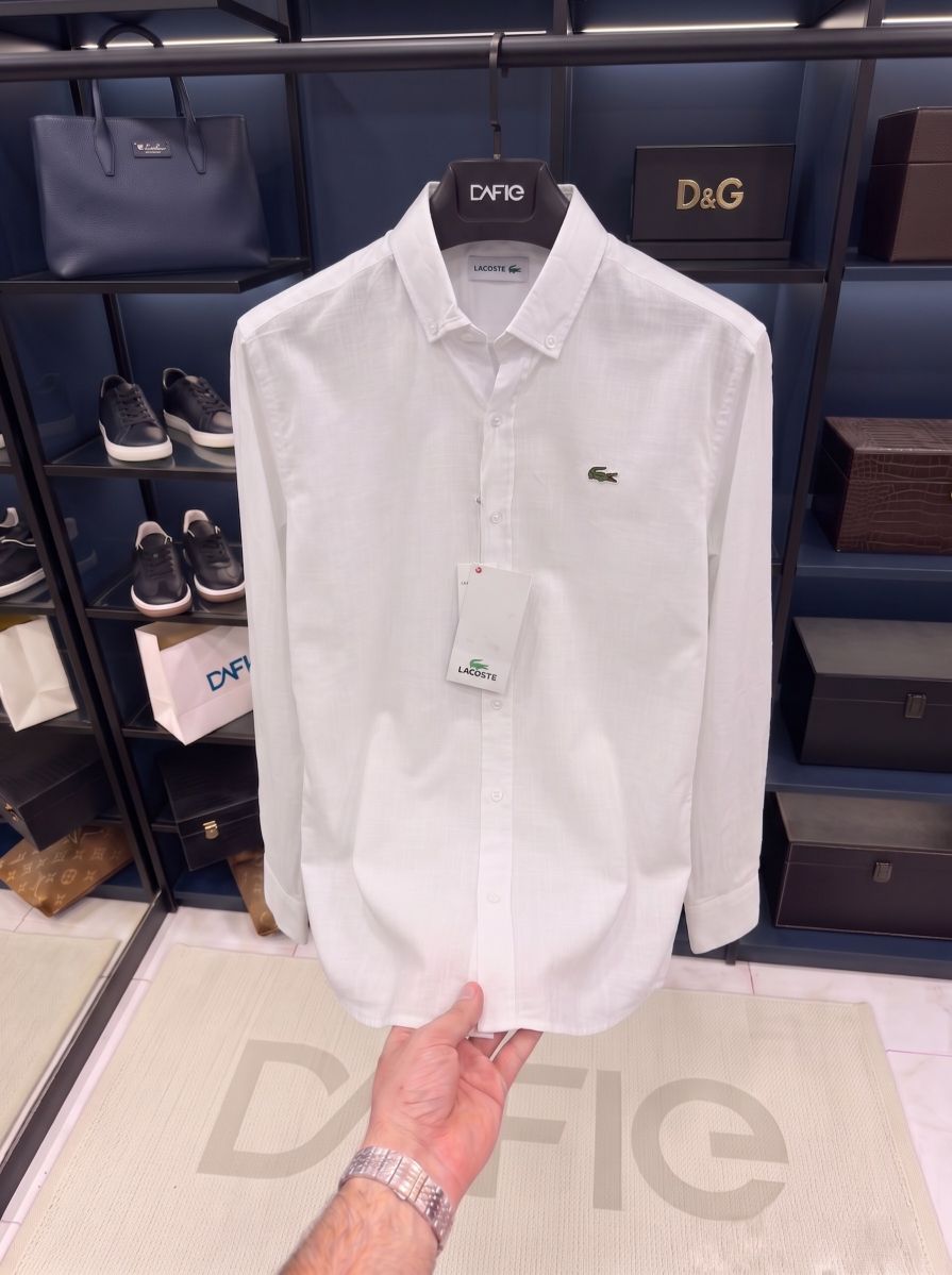 Lacoste Lacivert Gömlek — görsel 4/5